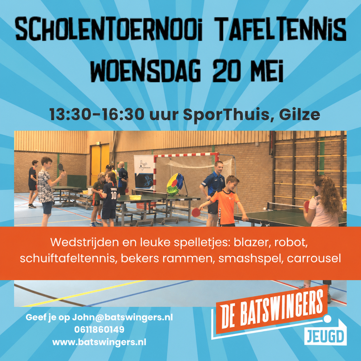 Tafeltennis Middag 2026